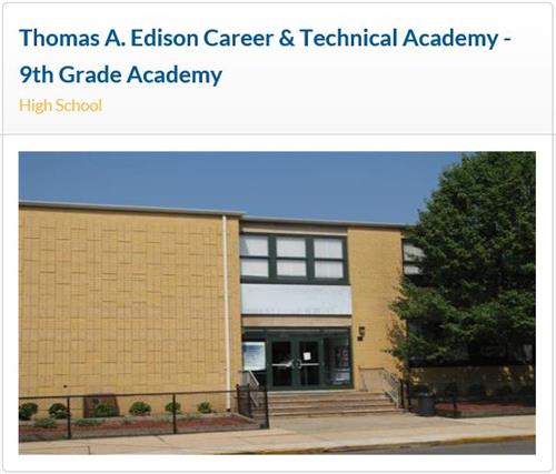 Thomas A. Edison Career and Technical Academy- 9th Grade Academy 